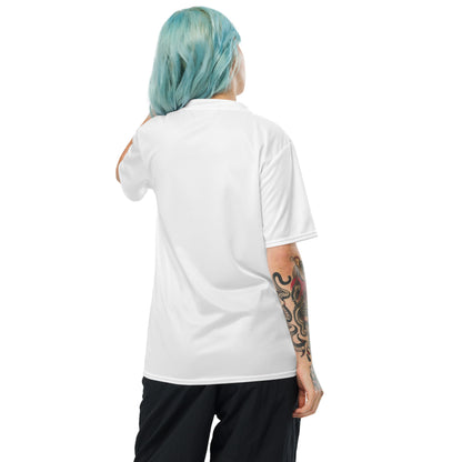 Recycled Unisex Sports Jersey in White