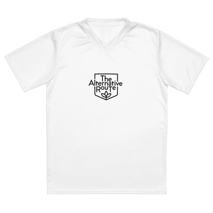 Recycled Unisex Sports Jersey in White