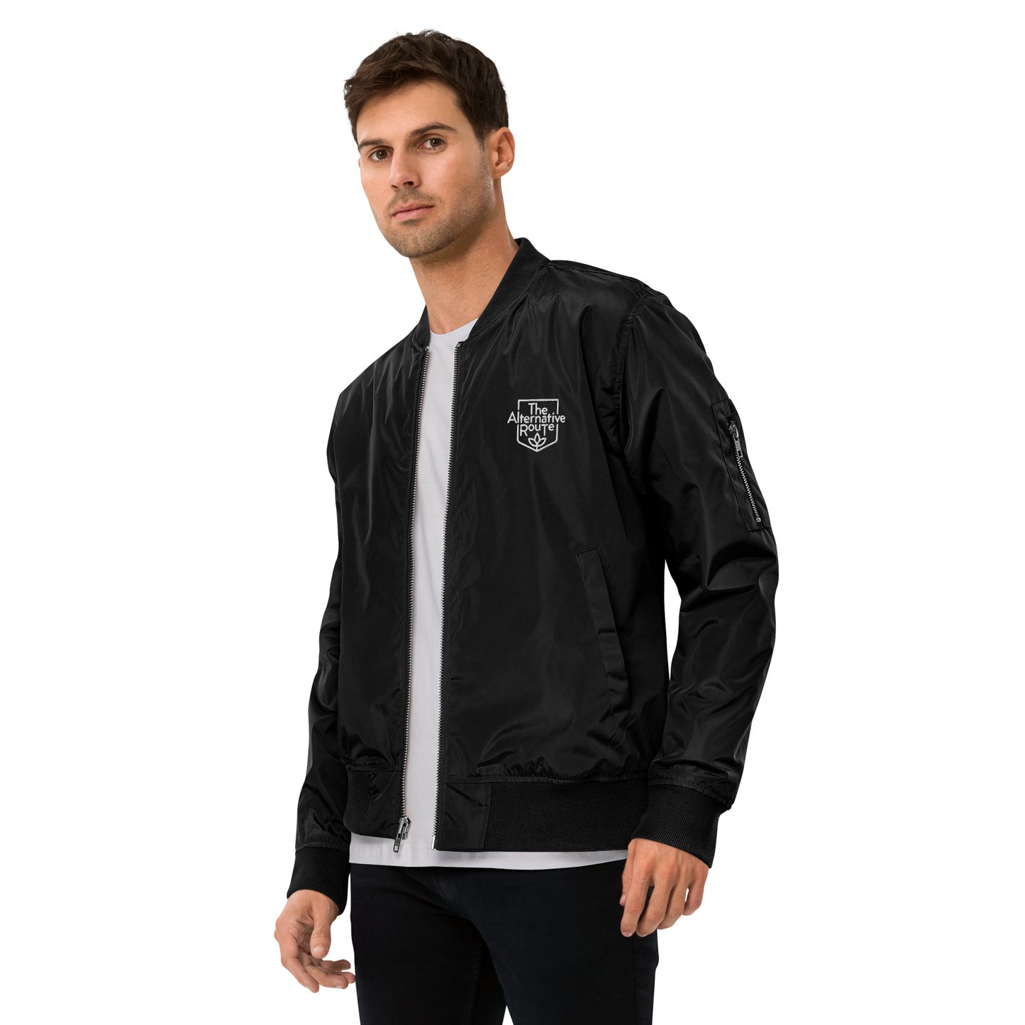 Men's Premium Recycled Bomber Jacket
